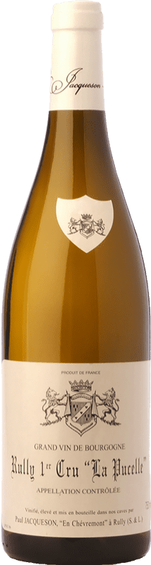 24,95 € Envío gratis | Vino blanco Paul Jacqueson Rully Premier Cru La Pucelle Crianza A.O.C. Bourgogne Borgoña Francia Chardonnay Botella 75 cl