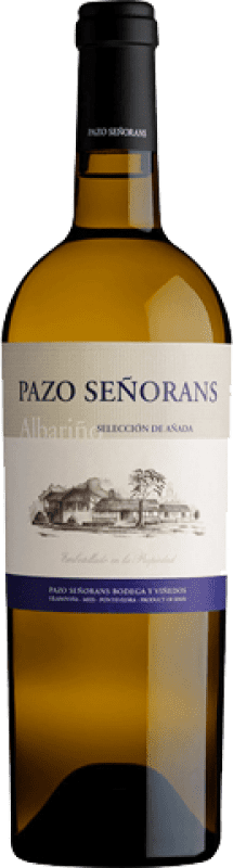 53,95 € Envío gratis | Vino blanco Pazo de Señorans Selección de Añada D.O. Rías Baixas Galicia España Albariño Botella 75 cl