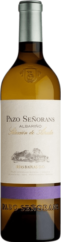 61,95 € Бесплатная доставка | Белое вино Pazo de Señorans Añada Отбор D.O. Rías Baixas Галисия Испания Albariño — Альбариньо Бутылка 75 cl