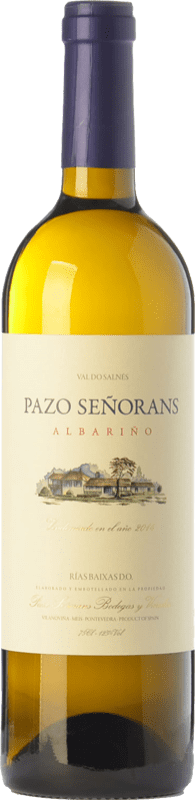 44,95 € Envio grátis | Vinho Branco Pazo de Señorans D.O. Rías Baixas Galiza Espanha Albariño — Albarinho Garrafa Magnum 1,5 L