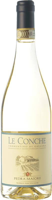 15,95 € Бесплатная доставка | Белое вино Pedra Majore Le Conche D.O.C.G. Vermentino di Gallura Sardegna Италия Vermentino бутылка 75 cl