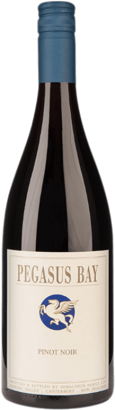 65,95 € 送料無料 | 赤ワイン Pegasus Bay 予約 I.G. Waipara ワイパラ ニュージーランド Pinot Black ボトル 75 cl