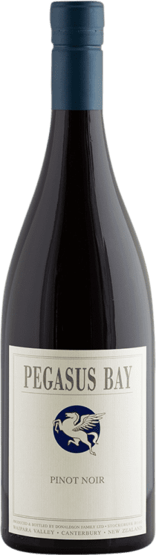 57,95 € 免费送货 | 红酒 Pegasus Bay 预订 I.G. Waipara Valley 怀帕拉 新西兰 Pinot Black 瓶子 75 cl