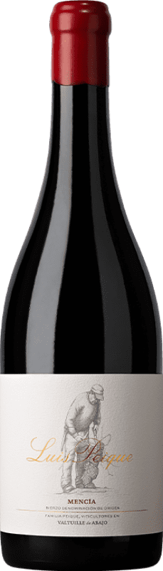 44,95 € Бесплатная доставка | Красное вино Peique Luis старения D.O. Bierzo Кастилия-Леон Испания Mencía бутылка 75 cl
