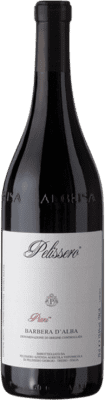 25,95 € Envio grátis | Vinho tinto Pelissero Piani D.O.C. Barbera d'Alba Piemonte Itália Barbera Garrafa 75 cl