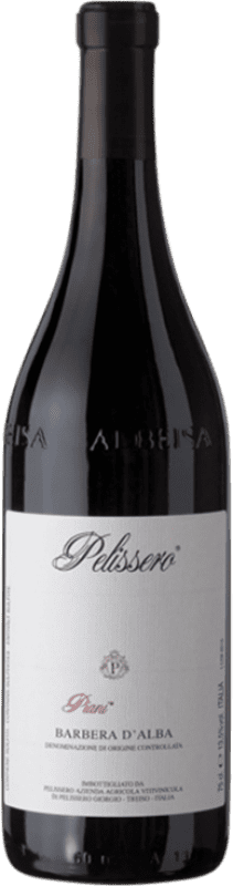 25,95 € Envio grátis | Vinho tinto Pelissero Piani D.O.C. Barbera d'Alba Piemonte Itália Barbera Garrafa 75 cl