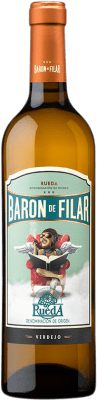 10,95 € Бесплатная доставка | Белое вино Peñafiel Barón de Filar D.O. Rueda Кастилия-Леон Испания Verdejo бутылка 75 cl