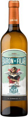 8,95 € Бесплатная доставка | Белое вино Peñafiel Barón de Filar D.O. Rueda Кастилия-Леон Испания Verdejo бутылка 75 cl