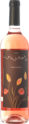 10,95 € Бесплатная доставка | Розовое вино Peñafiel Miros Rosa D.O. Ribera del Duero Кастилия-Леон Испания Tempranillo — Темпранильо, Merlot — Мерло, Cabernet Sauvignon — Каберне Совиньон Бутылка 75 cl