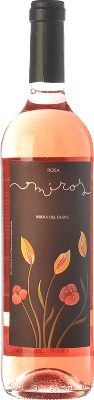 10,95 € Kostenloser Versand | Roséwein Peñafiel Miros Rosa D.O. Ribera del Duero Kastilien und León Spanien Tempranillo, Merlot, Cabernet Sauvignon Flasche 75 cl