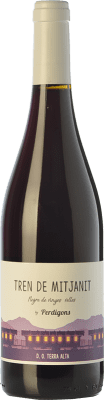 10,95 € Free Shipping | Red wine Perdigons Tren de Mitjanit Joven D.O. Terra Alta Catalonia Spain Grenache, Carignan Bottle 75 cl
