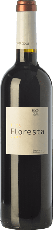 14,95 € Free Shipping | Red wine Pere Guardiola Clos Floresta Reserva D.O. Empordà Catalonia Spain Syrah, Grenache, Cabernet Sauvignon Bottle 75 cl