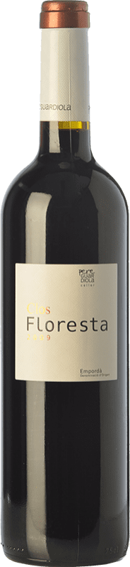 17,95 € Spedizione Gratuita | Vino Rosso Pere Guardiola Clos Floresta Riserva D.O. Empordà Catalogna Spagna Syrah, Garnacha — Grenache, Cabernet Sauvignon 75 cl