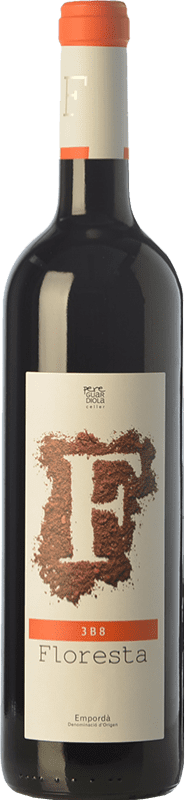 8,95 € Free Shipping | Red wine Pere Guardiola Floresta 3B8 Reserva D.O. Empordà Catalonia Spain Merlot, Syrah, Grenache, Mazuelo Bottle 75 cl