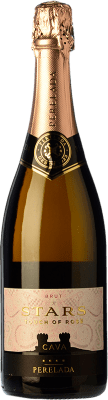 13,95 € Envío gratis | Espumoso rosado Perelada & Chivite Stars Touch of Rosé Brut D.O. Cava Cataluña España Garnacha, Pinot Negro Botella 75 cl