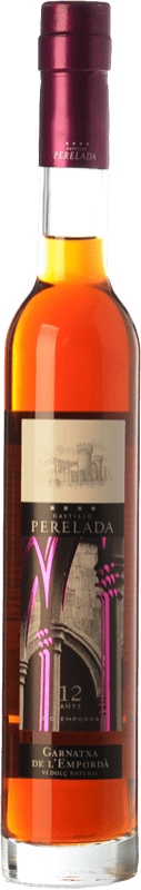 21,95 € Free Shipping | Sweet wine Perelada Garnatxa 12 Anys Reserve D.O. Empordà Catalonia Spain Grenache White, Grenache Grey Half Bottle 37 cl