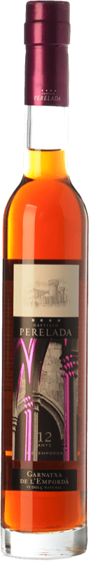 26,95 € Envio grátis | Vinho doce Perelada Garnatxa Reserva D.O. Empordà Catalunha Espanha Grenache Branca, Grenache Cinza 12 Anos Meia Garrafa 37 cl