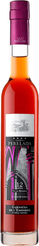 26,95 € Kostenloser Versand | Süßer Wein Perelada Garnatxa Reserve D.O. Empordà Katalonien Spanien Grenache Weiß, Grenache Grau 12 Jahre Halbe Flasche 37 cl