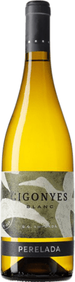 10,95 € Envio grátis | Vinho Branco Perelada & Chivite Cigonyes D.O. Empordà Catalunha Espanha Macabeo, Sauvignon 75 cl
