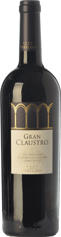 57,95 € Envoi gratuit | Vin rouge Perelada Gran Claustro Crianza D.O. Empordà Catalogne Espagne Tempranillo, Merlot, Syrah, Grenache, Cabernet Sauvignon Bouteille 75 cl