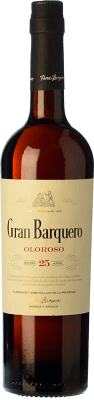 28,95 € Kostenloser Versand | Likörwein Pérez Barquero Gran Barquero Oloroso D.O. Montilla-Moriles Andalusien Spanien Pedro Ximénez Flasche 75 cl