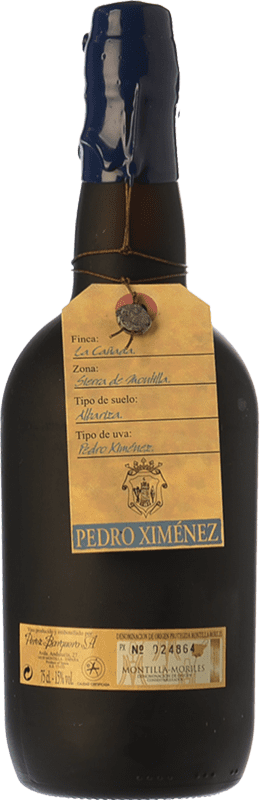 59,95 € Spedizione Gratuita | Vino dolce Pérez Barquero La Cañada D.O. Montilla-Moriles Andalusia Spagna Pedro Ximénez Bottiglia 75 cl