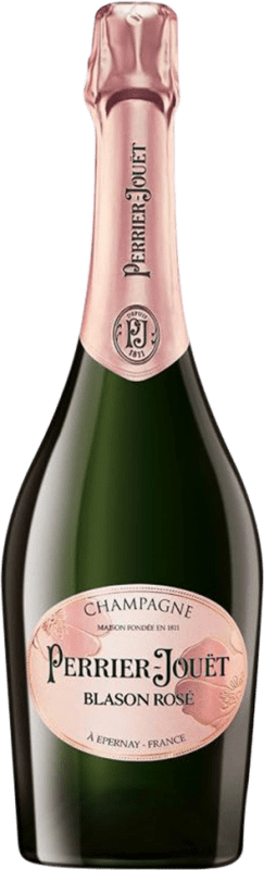 83,95 € Бесплатная доставка | Розовое игристое Perrier-Jouët Blason Rosé Резерв A.O.C. Champagne шампанское Франция Pinot Black, Chardonnay, Pinot Meunier бутылка 75 cl