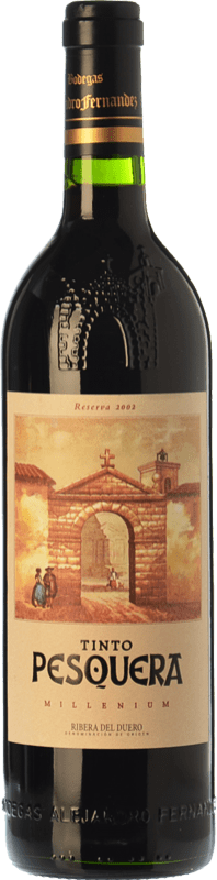 135,95 € Envío gratis | Vino Tinto Pesquera Millenium Reserva D.O. Ribera del Duero Castilla y León España Tempranillo 75 cl