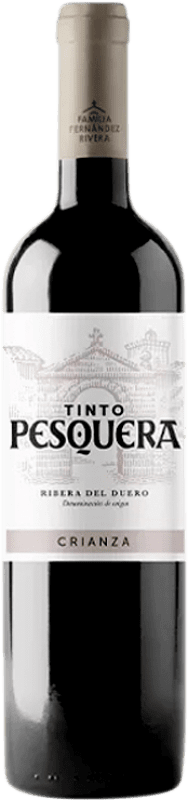 25,95 € Free Shipping | Red Wine Pesquera Non Filtrato — Unfiltered Crianza — Aged D.O. Ribera del Duero Castilla y León Spain Tempranillo 75 cl
