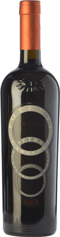 25,95 € 免费送货 | 红酒 Petra Potenti I.G.T. Toscana 托斯卡纳 意大利 Cabernet Sauvignon 瓶子 75 cl