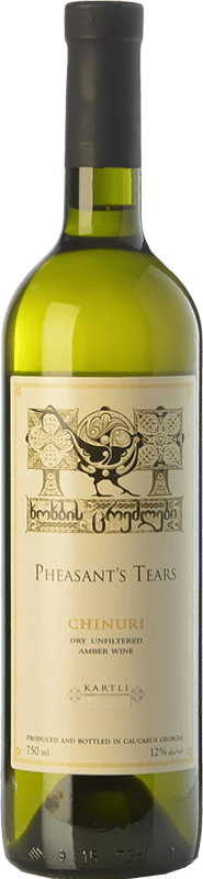 25,95 € Spedizione Gratuita | Vino bianco Pheasant's Tears I.G. Kakheti Kakheti Georgia Chinuri Bottiglia 75 cl