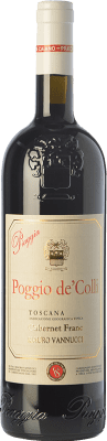 72,95 € Envío gratis | Vino Tinto Piaggia Poggio de' Colli I.G.T. Toscana Toscana Italia Cabernet Franc 75 cl