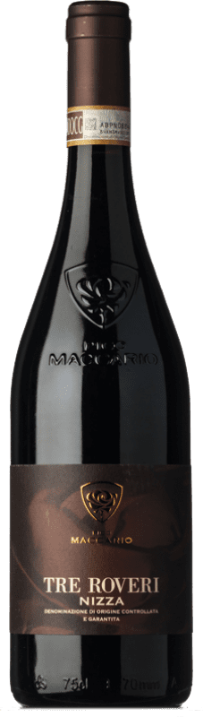 19,95 € 免费送货 | 红酒 Pico Maccario Superiore Tre Roveri D.O.C. Barbera d'Asti 皮埃蒙特 意大利 Barbera 瓶子 75 cl