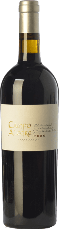 18,95 € Free Shipping | Red wine Piedra Negra François Lurton Campo Alegre Aged D.O. Toro Castilla y León Spain Tinta de Toro Bottle 75 cl