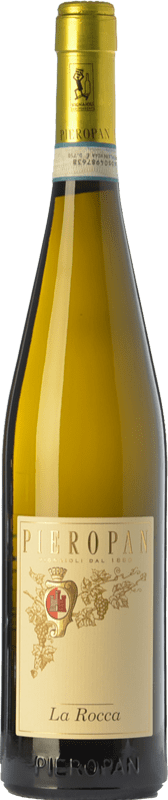 36,95 € Spedizione Gratuita | Vino bianco Pieropan La Rocca D.O.C.G. Soave Classico Veneto Italia Garganega Bottiglia 75 cl