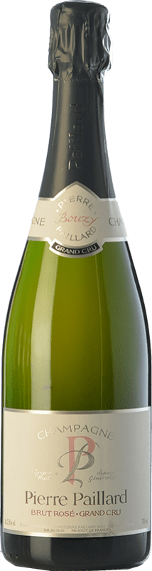 54,95 € Envio grátis | Espumante rosé Pierre Paillard Rosé Grand Cru A.O.C. Champagne Champagne França Pinot Preto, Chardonnay Garrafa 75 cl