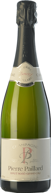 57,95 € Free Shipping | Rosé Sparkling Wine Pierre Paillard Grand Cru, Rosé A.O.C. Champagne Champagne France Pinot Noir, Chardonnay 75 cl