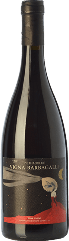 138,95 € 免费送货 | 红酒 Pietradolce Rosso Vigna Barbagalli D.O.C. Etna 西西里岛 意大利 Nerello Mascalese 瓶子 75 cl