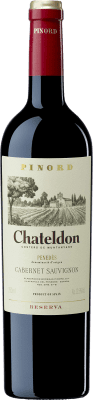 12,95 € Free Shipping | Red wine Pinord Chateldon Reserva D.O. Penedès Catalonia Spain Cabernet Sauvignon Bottle 75 cl