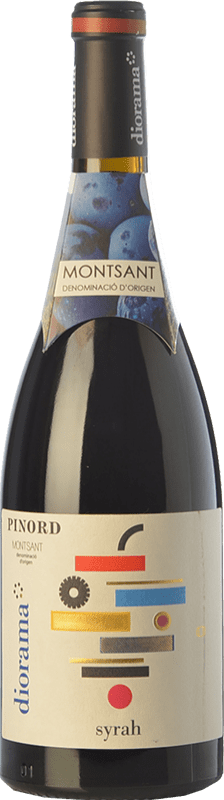 13,95 € Envio grátis | Vinho tinto Pinord Diorama Jovem D.O. Montsant Catalunha Espanha Syrah Garrafa 75 cl