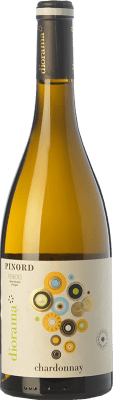 13,95 € Spedizione Gratuita | Vino bianco Pinord Diorama D.O. Penedès Catalogna Spagna Chardonnay Biologico Bottiglia 75 cl