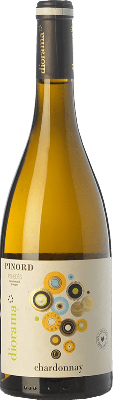 13,95 € Kostenloser Versand | Weißwein Pinord Diorama D.O. Penedès Katalonien Spanien Chardonnay Eco Biologisch Flasche 75 cl