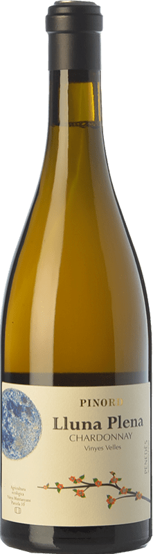 31,95 € Free Shipping | White wine Pinord Lluna Plena Aged D.O. Penedès Catalonia Spain Chardonnay Organic Bottle 75 cl