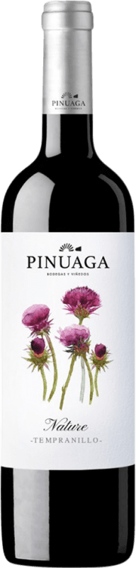 12,95 € Бесплатная доставка | Красное вино Pinuaga Nature молодое I.G.P. Vino de la Tierra de Castilla Кастилья-Ла-Манча Испания Tempranillo — Темпранильо 75 cl