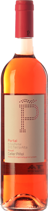 10,95 € Envio grátis | Vinho Rosé Piñol Nuestra Señora del Portal D.O. Terra Alta Catalunha Espanha Syrah, Garnacha — Grenache Garrafa 75 cl