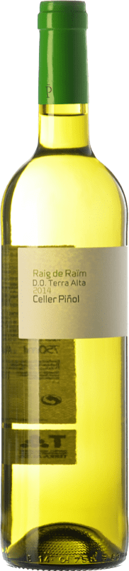 7,95 € Envio grátis | Vinho Branco Piñol Raig de Raïm D.O. Terra Alta Catalunha Espanha Garnacha — Grenache, Macabeo 75 cl