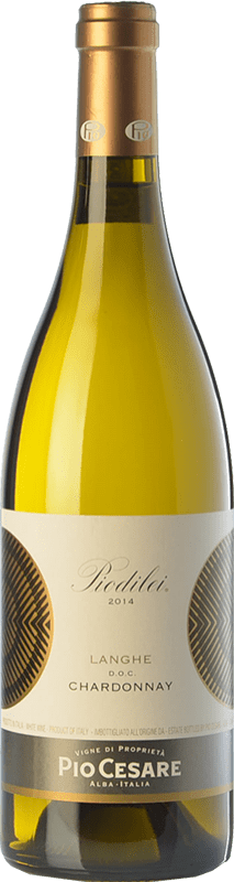 38,95 € Free Shipping | White Wine Pio Cesare Piodilei D.O.C. Langhe Piemonte Italy Chardonnay 75 cl