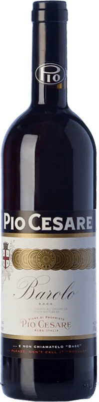 96,95 € Бесплатная доставка | Красное вино Pio Cesare D.O.C.G. Barolo Пьемонте Италия Nebbiolo бутылка 75 cl
