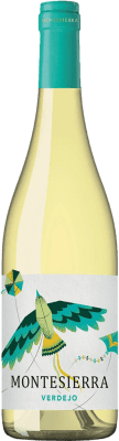 7,95 € Kostenloser Versand | Weißwein Pirineos Montesierra Jung D.O. Somontano Aragón Spanien Macabeo, Chardonnay Flasche 75 cl