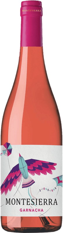 7,95 € Kostenloser Versand | Roséwein Pirineos Montesierra Jung D.O. Somontano Aragón Spanien Merlot, Cabernet Sauvignon Flasche 75 cl